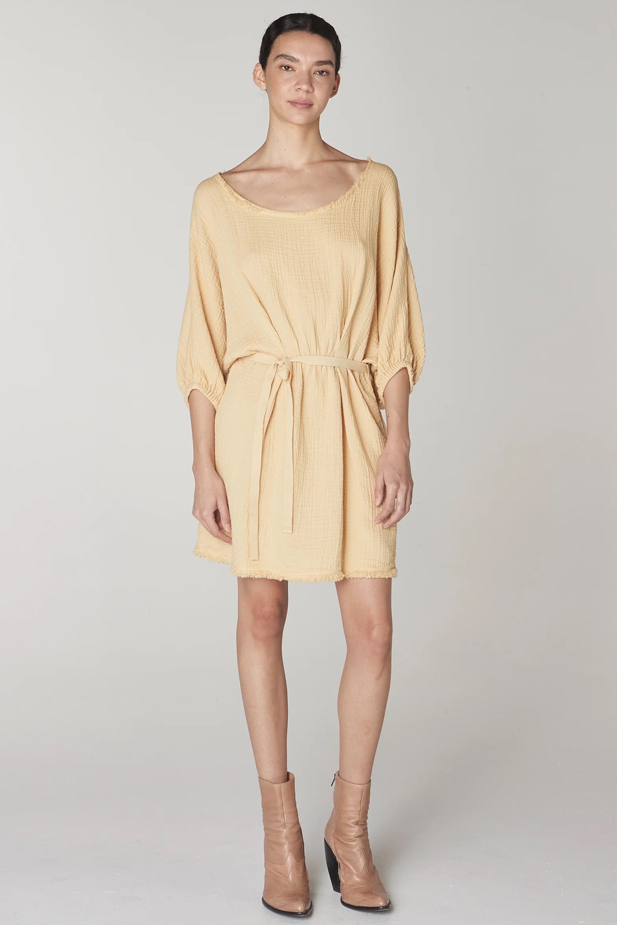 Lena Dress in Butter