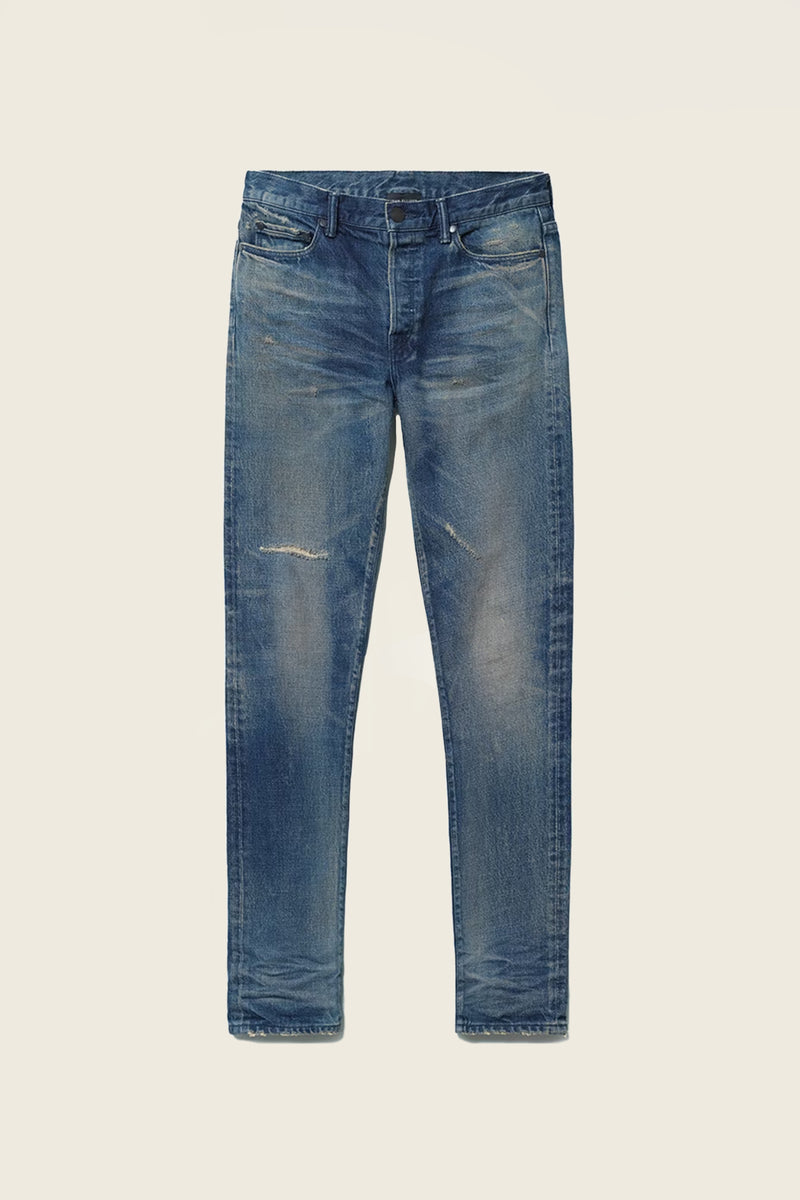 TEN × Ron Herman stitch denim-