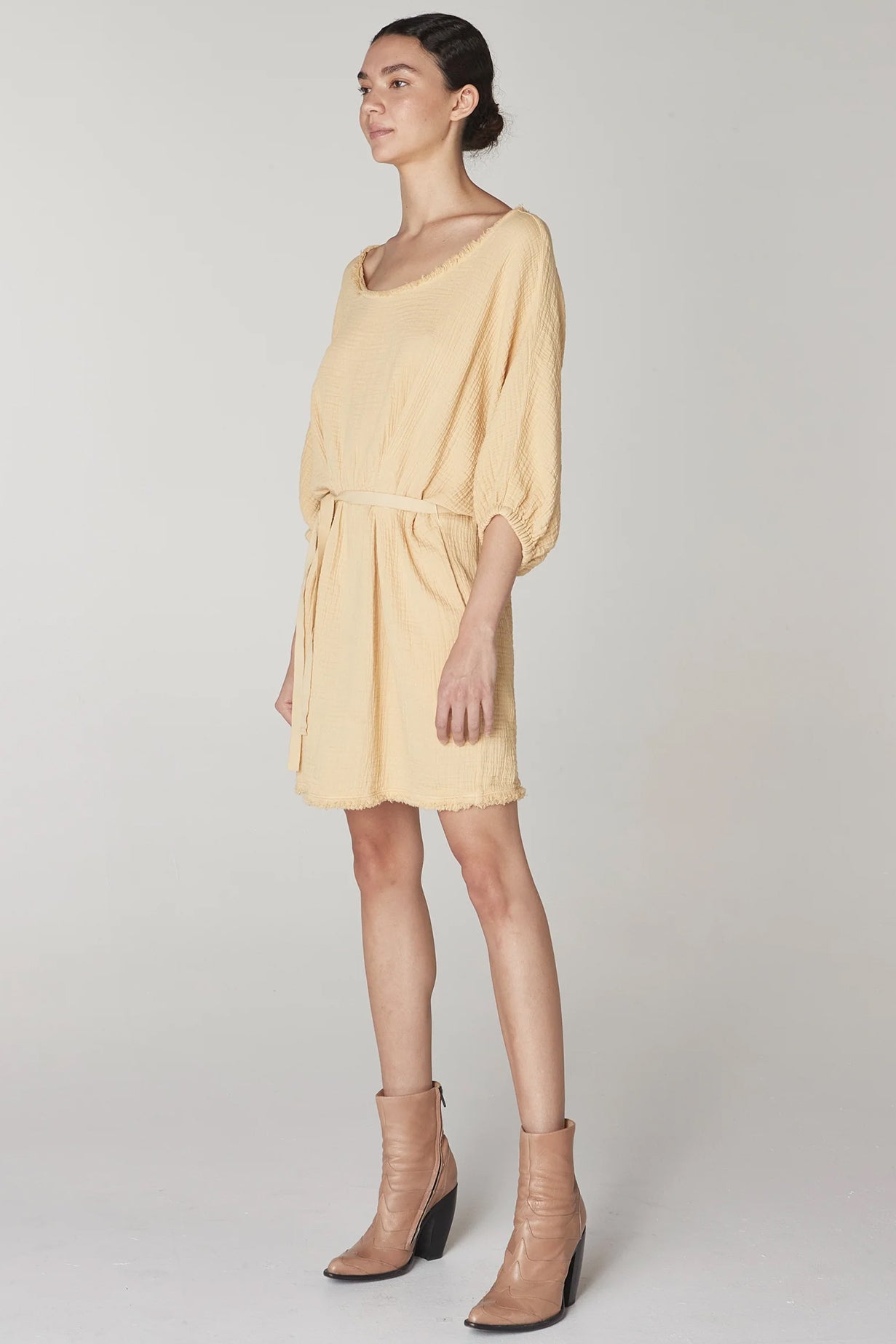 Lena Dress in Butter